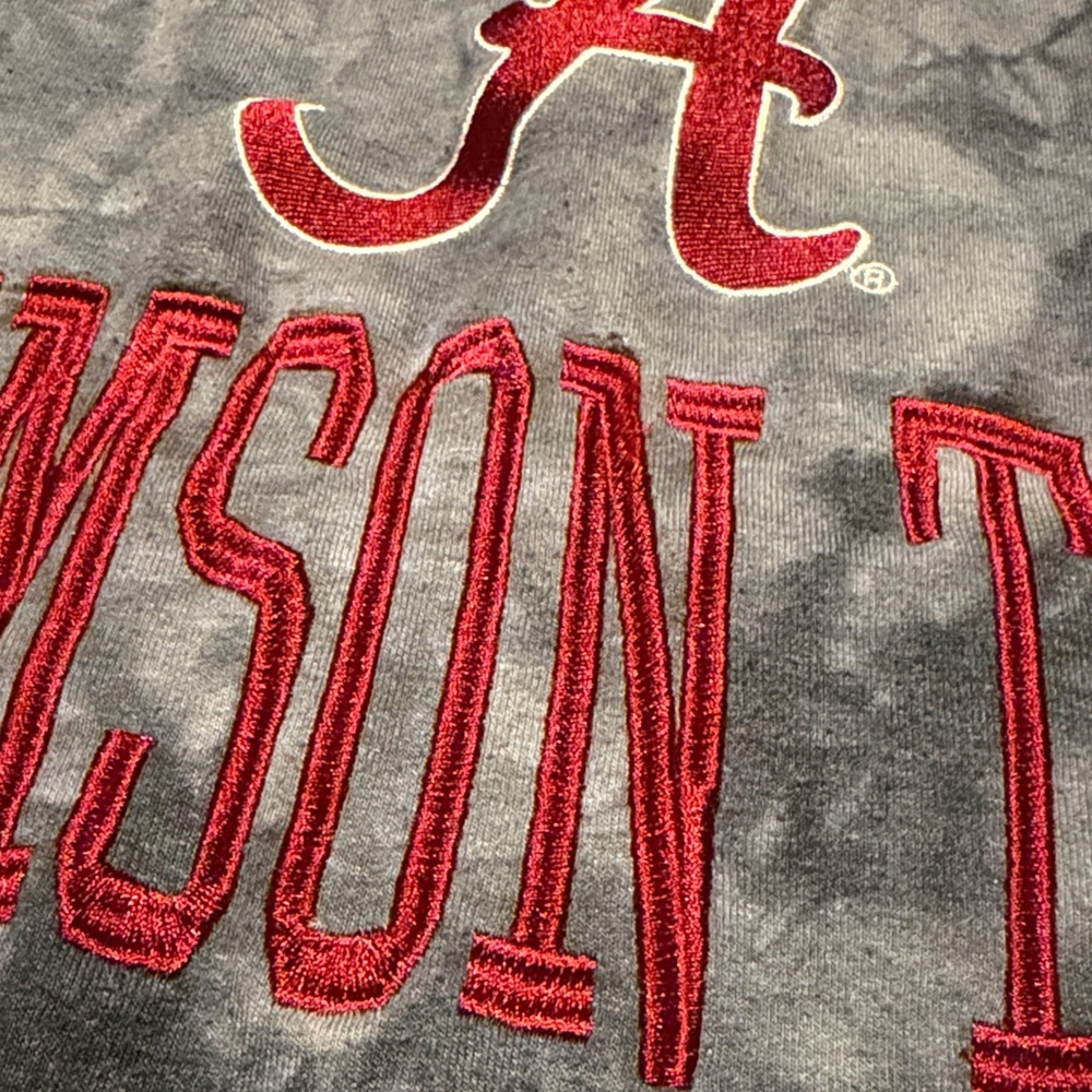 Alabama Crimson Tide Blue-Grey Tie-Dye Embroidered Hi-Lo Sweatshirt (M) - EUC! - Picture 2 of 9